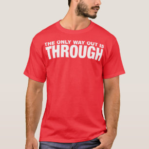 De enige uitweg is door t-shirt