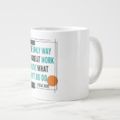 De enige weg grote koffiekop (Voorkant rechts)