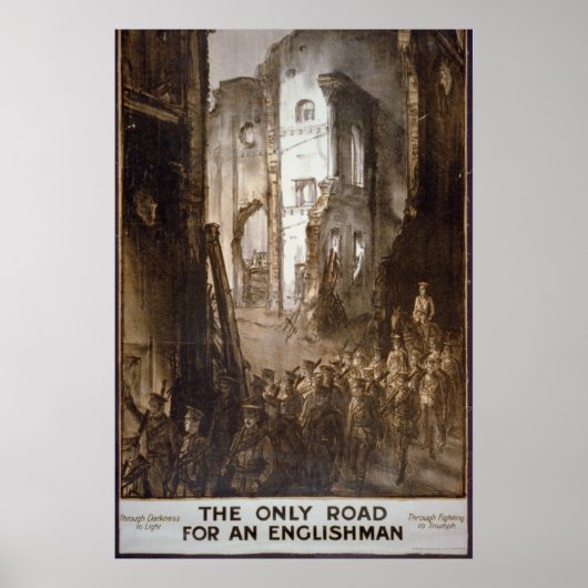 De enige weg naar een Engelsman Poster (Voorkant)