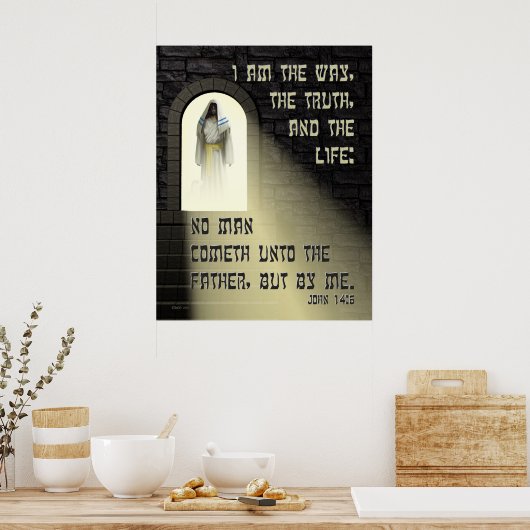 De enige weg poster (Keuken)