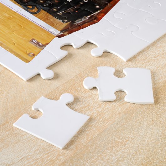 De enigmamachine, militaire overseinen legpuzzel (Zijkant)