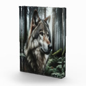 De Enigmatische Wolf van het Bos | Fotoblokken (Rechts)