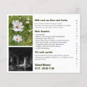 De enigszins andere schoonmaakdienst flyer (Achterkant)