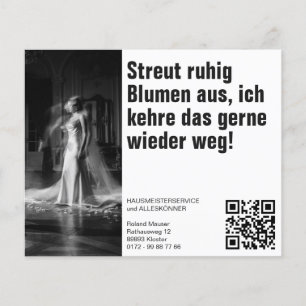 De enigszins andere schoonmaakdienst flyer