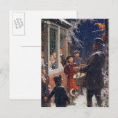 De entertainer briefkaart (Voorkant / Achterkant)