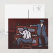DE ENTERTAINER BRIEFKAART (Voorkant / Achterkant)