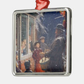 De entertainer metalen ornament (Links)