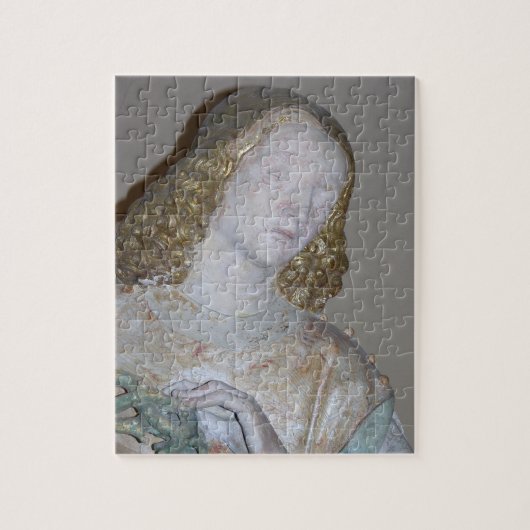 De Entombment, detail van een heilige met de kraai Legpuzzel (Verticaal)