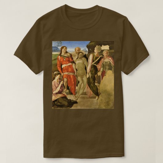 De Entombment Michelangelo T-shirt (Design voorkant)