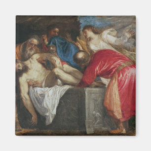 De Entombment van Christus, 1559 Magneet