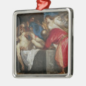 De Entombment van Christus, 1559 Metalen Ornament (Links)