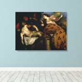 De Entombment van Christus Canvas Afdruk (Insitu (Houten vloer))