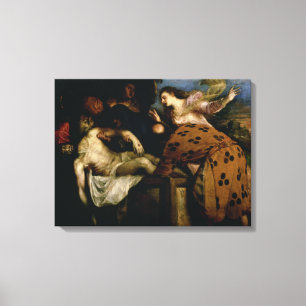 De Entombment van Christus Canvas Afdruk