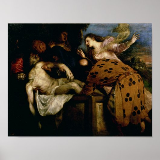 De Entombment van Christus Poster (Voorkant)