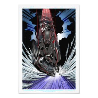 De Epic Snelheid van de Chroom - 13 in x 19 in dru Foto Afdruk