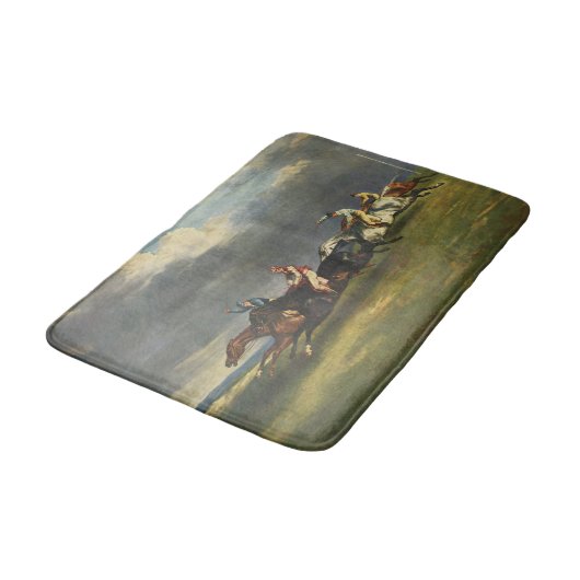 De Epsom Derby Paardenrace Badmat (Gekanteld)