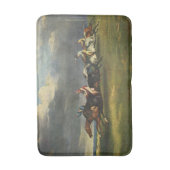 De Epsom Derby Paardenrace Badmat (Voorkant Verticaal)