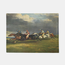 De Epsom Derby Paardenrace Deurmat