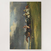 De Epsom Derby Paardenrace Legpuzzel (Verticaal)
