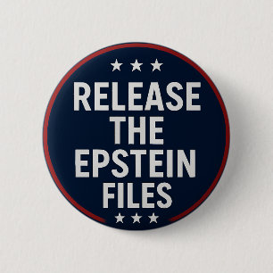 De Epstein-bestanden vrijgeven Ronde Button 5,7 Cm