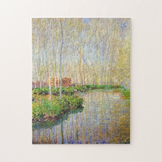 De Epte Monet Fine Art Legpuzzel (Verticaal)