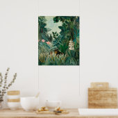 De Equatoriale Jungle Poster (Keuken)