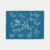 De Er Goose Loose Spoedeisende Hulpafdeling Fleece Deken (Voorkant (Horizontaal))