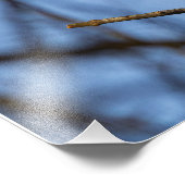 De erfenis in de winter foto afdruk (Hoek)