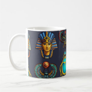 De erfenis van de farao: Antiek Egyptische patrone Koffiemok