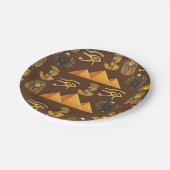 De erfenis van de farao: Antiek Egyptische patrone Papieren Bordje (Gekanteld)