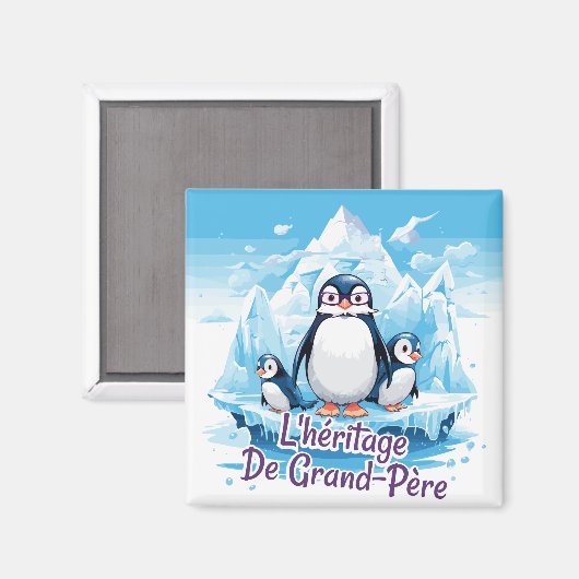 De erfenis van de grootvader magneet (Voorkant / Achterkant)