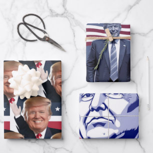 De erfenis van Donald Trump: een presidentschap al Inpakpapier Vel