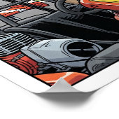 De erfenis van een bestuurder poster (Hoek)