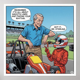 De erfenis van een bestuurder poster