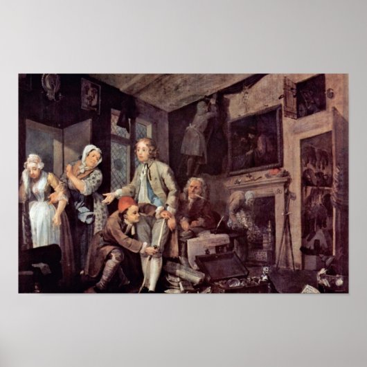 De erfenis van Hogarth William Poster (Voorkant)