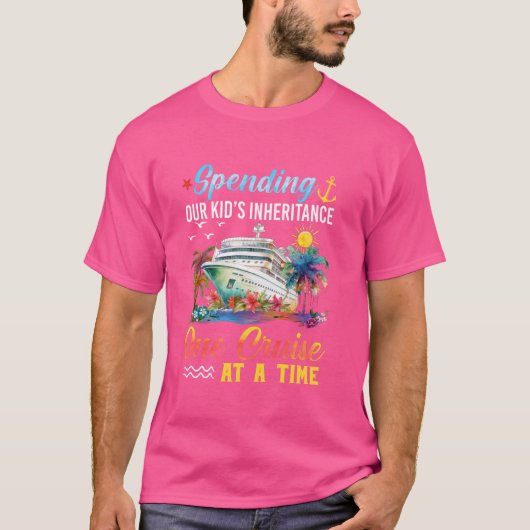 De erfenis van ons kind één cruise per keer uitgev t-shirt (Voorkant)