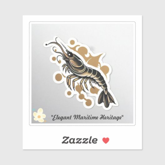 De erfgenaam van de zeeman Jerry's Sticker (Vel)