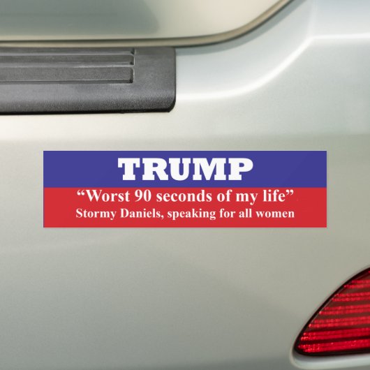 De ergste 90 seconden van mijn leven bumpersticker (Op auto)
