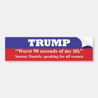 De ergste 90 seconden van mijn leven bumpersticker