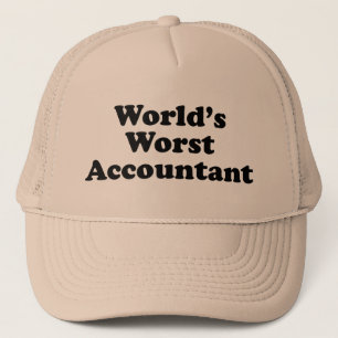 De ergste accountant ter wereld trucker pet