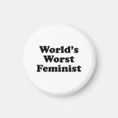 De ergste feministe ter wereld magneet (Voorkant)