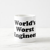 De ergste ingenieur ter wereld koffiemok (Center)