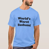 De ergste man ter wereld t-shirt (Voorkant)