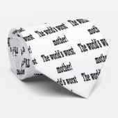 De ergste moeder stropdas (Opgerold)