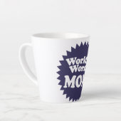 De ergste moeder van de wereld latte mok (Linkerhoek)