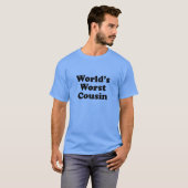 De ergste neef ter wereld t-shirt (Voorkant volledig)