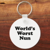 De ergste non ter wereld sleutelhanger (Voorkant)