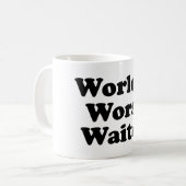 De ergste ober ter wereld koffiemok (Voorkant links)