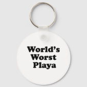 De ergste Playa ter wereld Sleutelhanger (Voorkant)