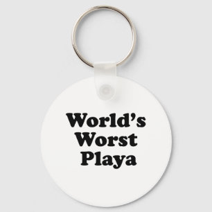 De ergste Playa ter wereld Sleutelhanger